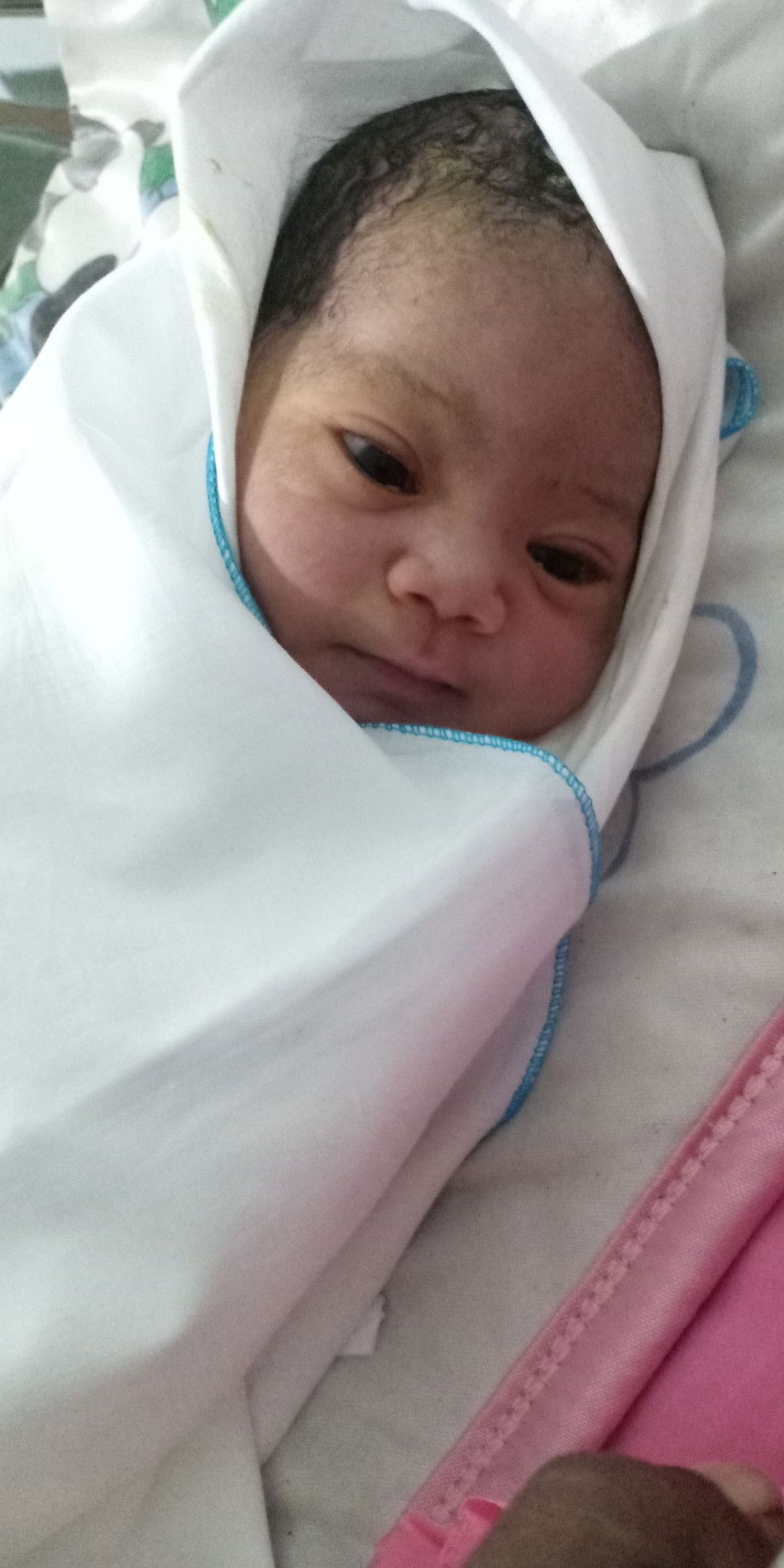 Launching baby boy..