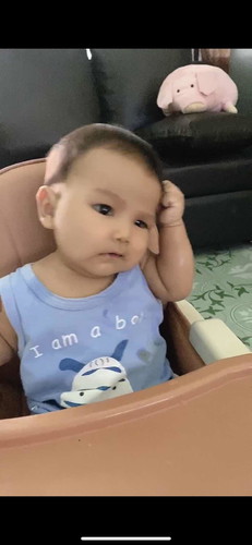 ลูกใครดึงผมตัวเองบ้าง
