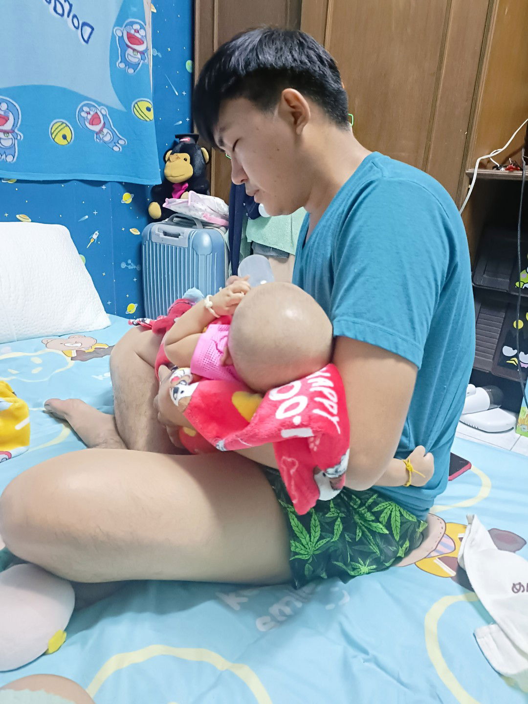 ลูกเริ่มไม่นอนตอนอยู่กับพ่อ