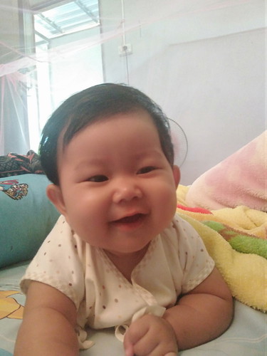 ยิ้มของลูกคือเเรงใจของเเม่ ลูกบ้านอื่นยิ้มเก่งกันไหมเอ่ย