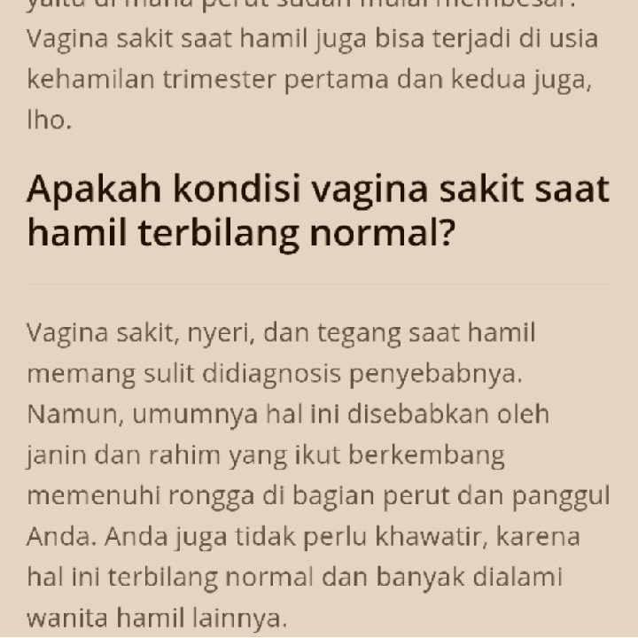 Vagina Nyeri