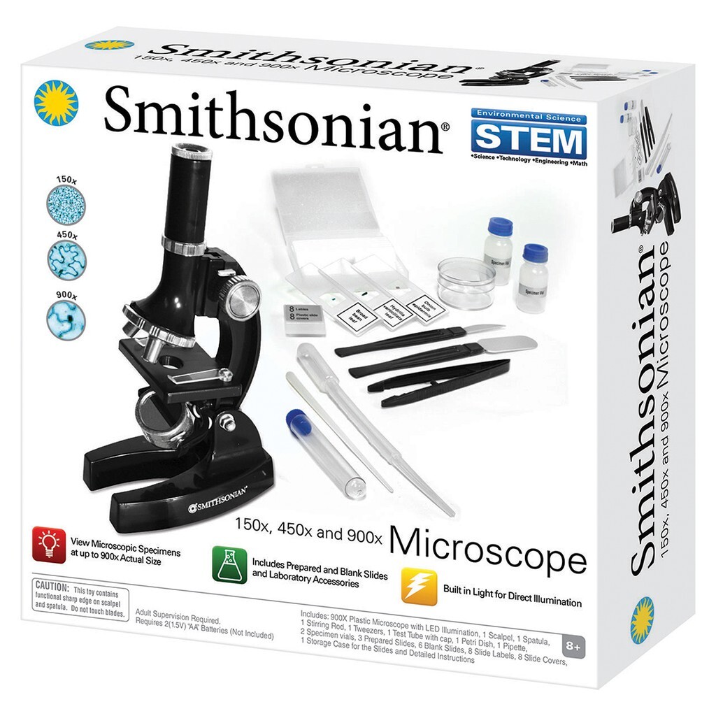 Smithsonian 150x, 450x and 900x Microscope | theAsianparent ...