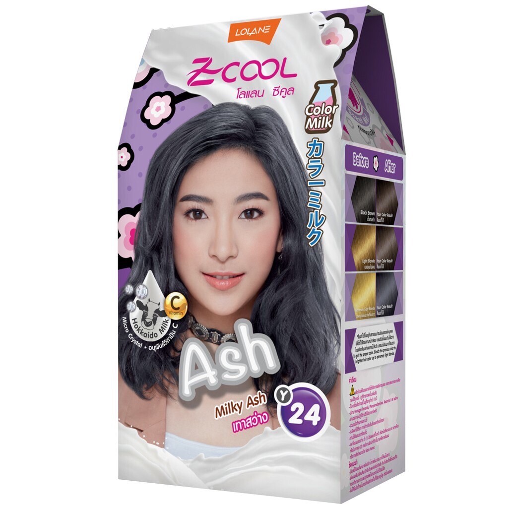 LOLANE Z-Cool Color Milk Y24 Milk Ash | theAsianparent theAsianparent ...
