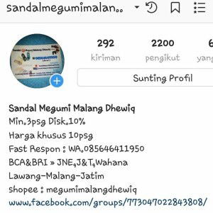 Sandal Megumi Malang Dhewiq profile icon