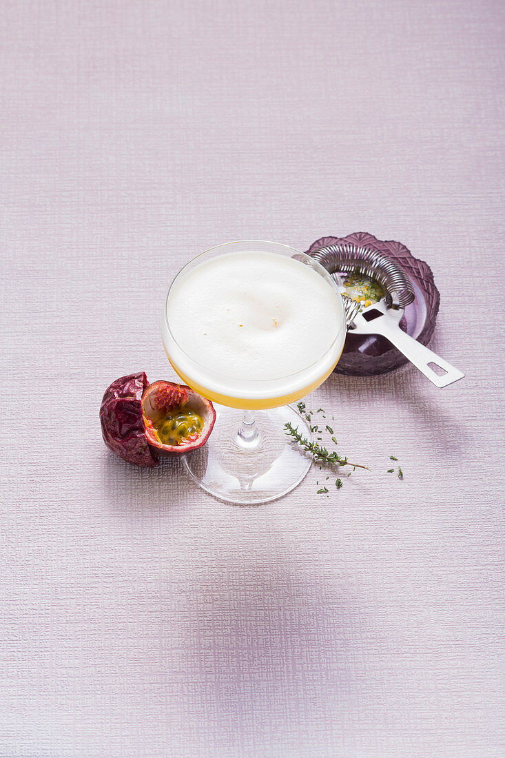 Recipes: Passion Fruit Thyme Mocktail | theAsianparent