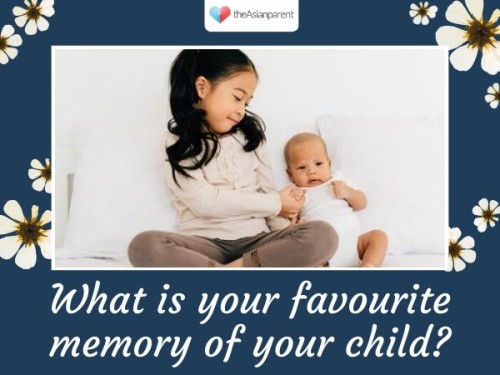 Every moment of our child is a special one