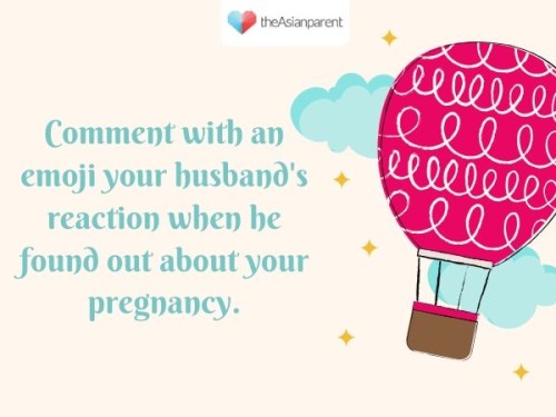 The moment you saw the two pink lines