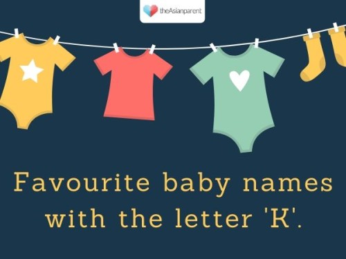 Baby Name that starts with the letter 'K'