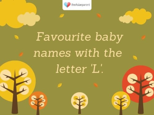 Baby Name that starts with the letter 'L'