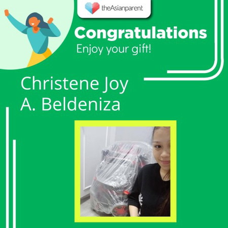 Enjoy your gift, mommy!