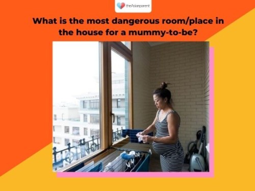 Is there an area of the house that mummies-to-be should be cautious about?