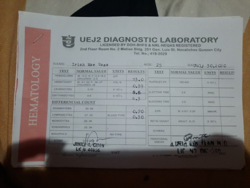 laboratory test