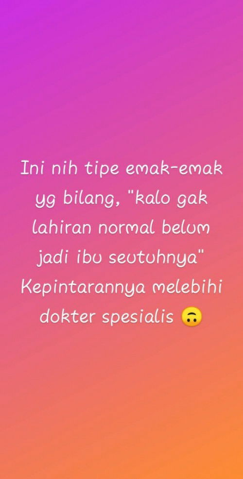Ibu-ibu yg lebih pintar dari dokter