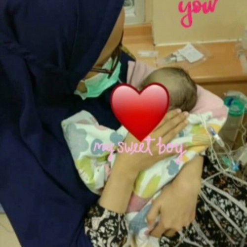 Dede sdh tenang d syurga-Nya ...