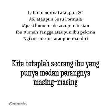 Menjadi ibu