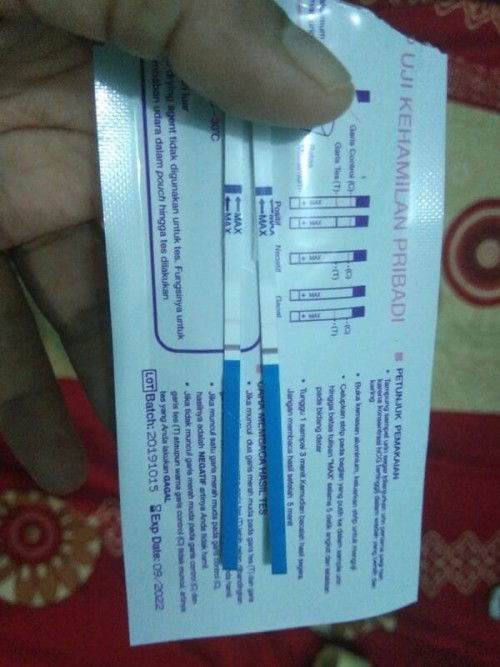 Garis nya semakin terang.??