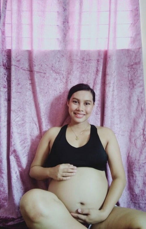 My baby bump ❣️😇