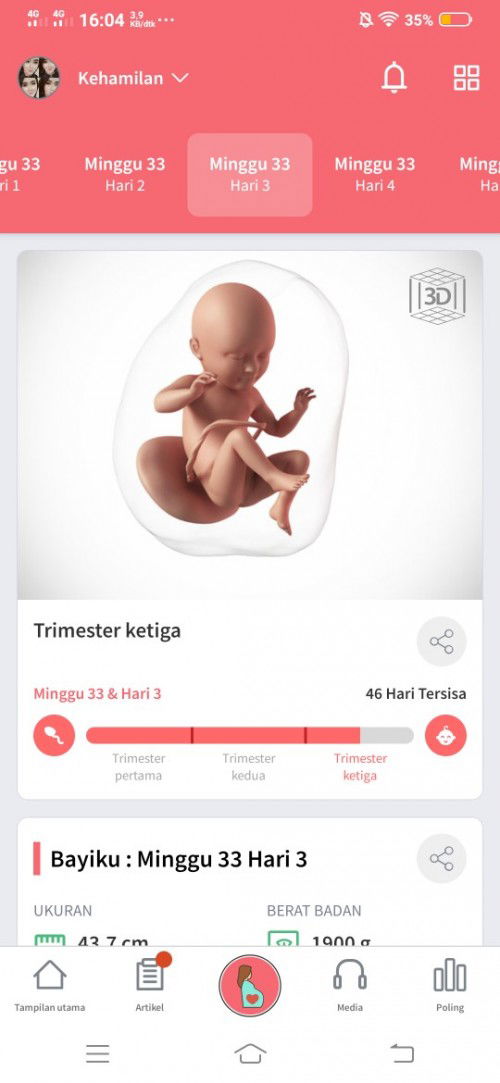 Hari Perkiraam lahir  (HPL)