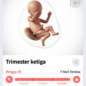 Masih anteng dedenya padahal hpl sebentar lagi
