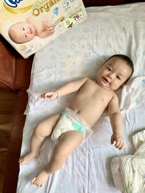 ผ้าอ้อมลูก มามี่โพโค ซุปเปอร์ พรีเมี่ยม ออร์แกนิค เทป