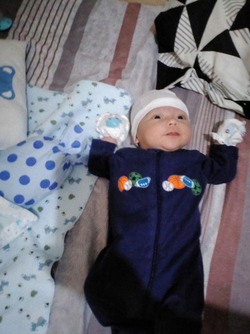 Meet my 30days baby boy
