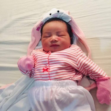 24 hours labour😍😭finally she's here