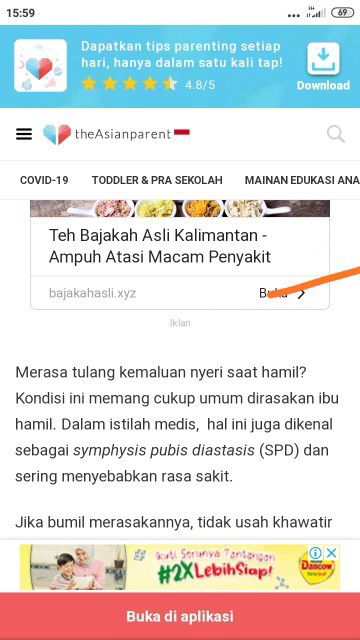 Nyeri tulang kemaluan