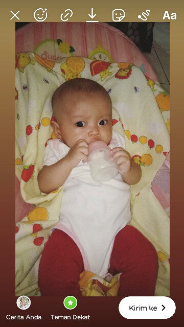 Bayi 3bln 23hari, bb 5kg