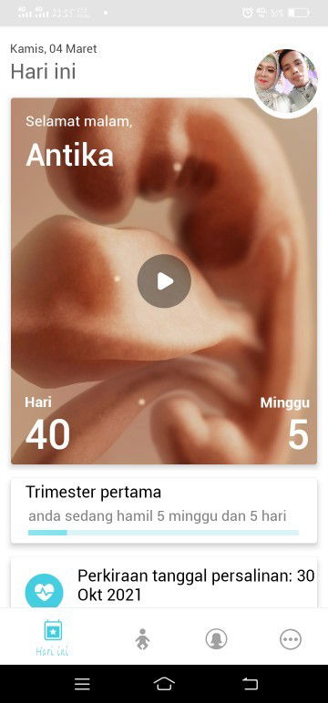 Adakah bunda2 yg HPL ny Oktober 2021???