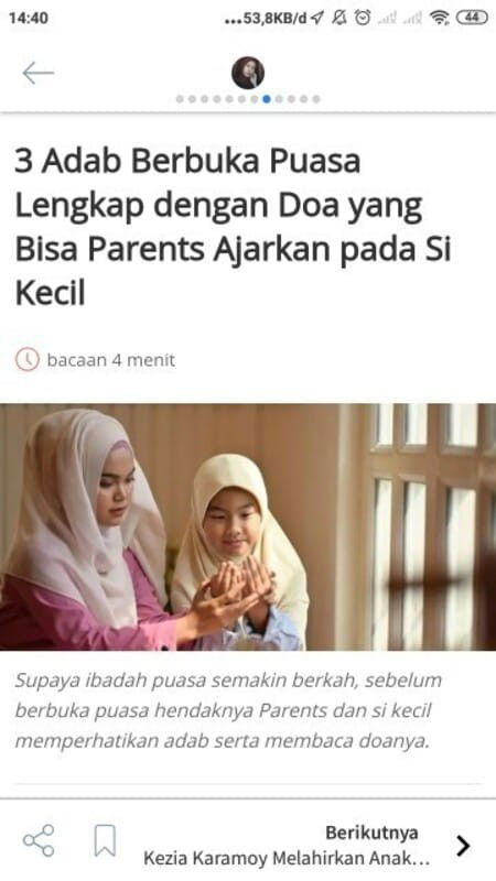 3 Adab Berbuka Puasa Lengkap dengan Do'a yang bisa Parents Ajarkan Pada Si Kecil