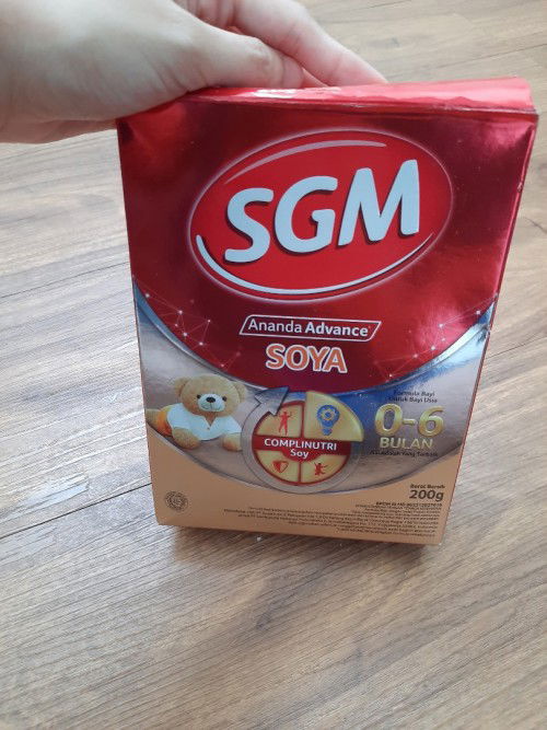 susu SGM SOYA 0-6 bulan