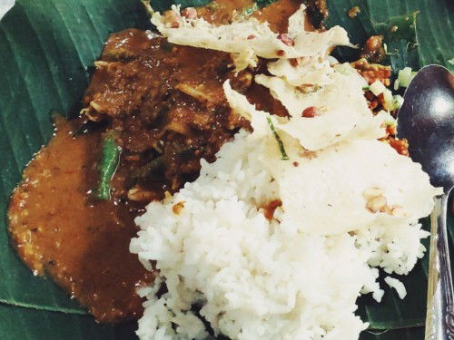Nasi Pecel Sayur