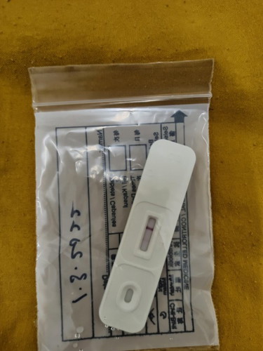 Pregnancy test satu kabur satu terang