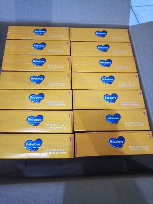 Dijual Bebelove 1 - Kemasan 200gr (Total 14 Dus)