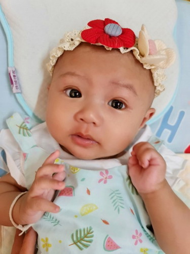น้องมาลีอายุ 3เดือน 9วัน