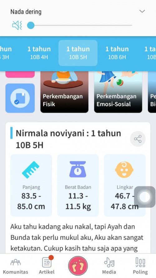 Anak sy , tno bulli nmnya jg gx tau