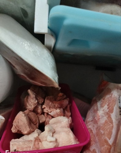 Penyimpanan daging untuk mpasi
