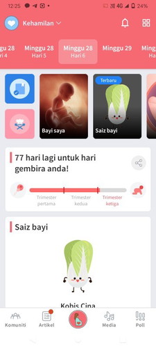 Perut mengeras