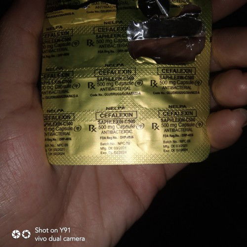 Normal lang poba na kapag uminom ng cefalexin antibacterial nahihinto ang white means?
