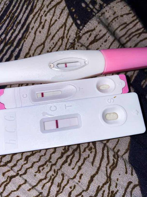 Test pack semakin samar