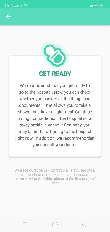 Contraction Tracker