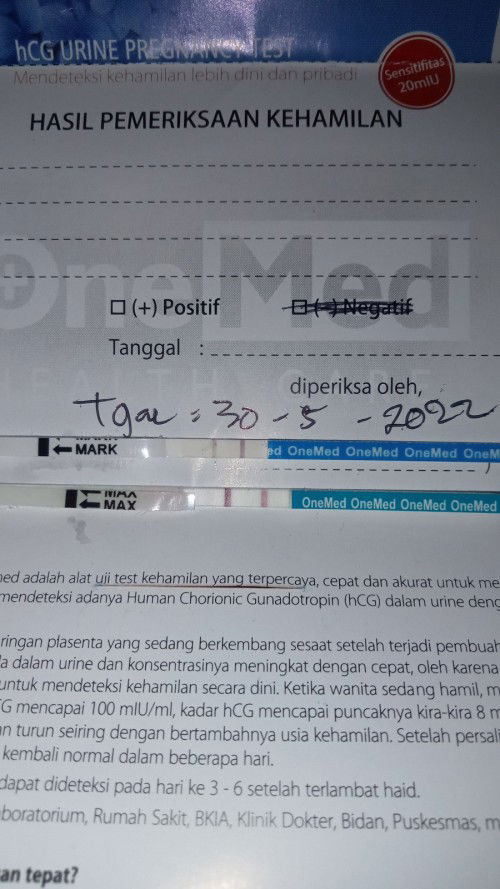 Bun aku kn. Tespek d bidan tgl 27 yg atas blur yg bawah jlas tgl 30 kira" brph minggu k hmiln y