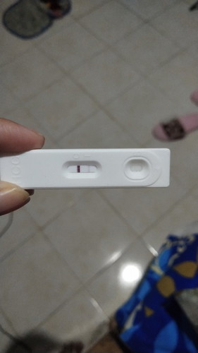 Faint line sa pregnancy test