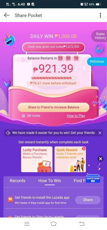 Legit 1k ni Lazada