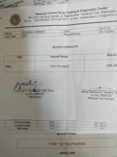 Tanong lang po. Mataas kaya po sugar ko sino po kaya marunong po mag basa,