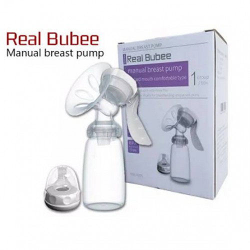 Preloved Pompa Asi Real Bubee Manual + gabag kantong asi 180ml