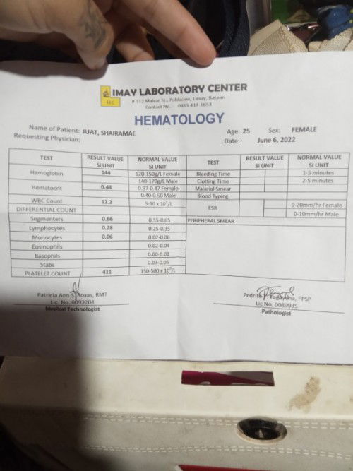 tanung ko lang po kung normal po mga lab test ko mga mommy ☺️ 13weeks preggy po