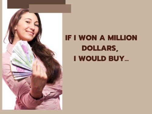 If You Won 1 Million Dollars💰💰💰💰