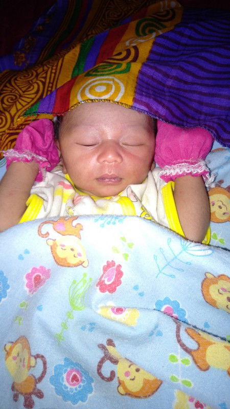 Alhamdulillah lahir dengan normal anak pertama laki"