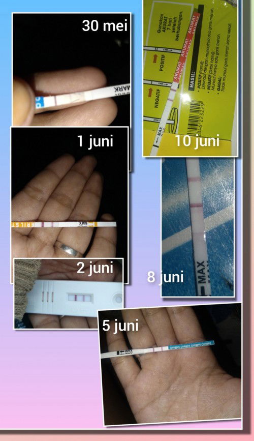 Tkut ya prank bnyk dngr cerita orng hbs tes gris 2 besok y atau berp hr setelh y haid tlong jwb bun